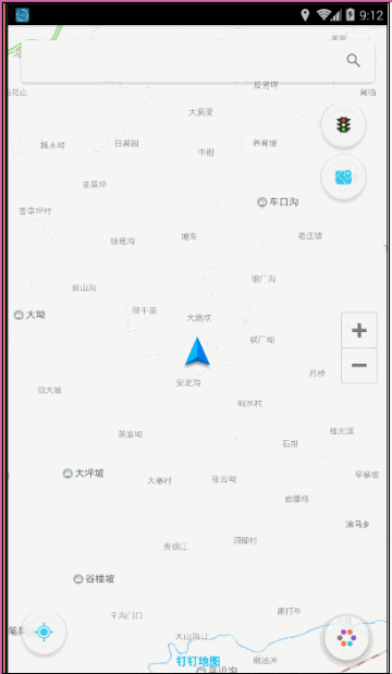android类似钉钉地图