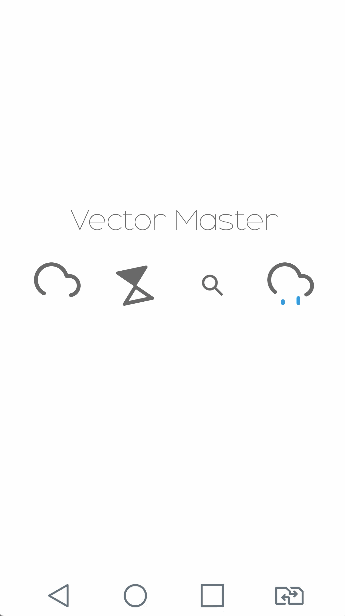 android动态控制vector drawable