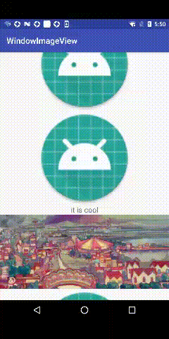 android在RecyclerView 中展示 ImageView效果源码